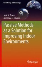 book Passive Methods as a Solution for Improving Indoor Environments