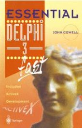 book Essential Delphi 3 fast : Includes ActiveX Development