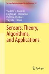 book Sensors: Theory, Algorithms, and Applications