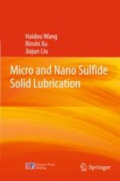 book Micro and Nano Sulfide Solid Lubrication
