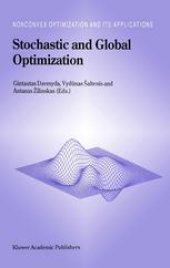 book Stochastic and Global Optimization