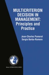 book Multicriterion Decision in Management: Principles and Practice