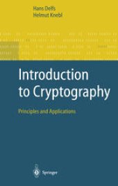 book Introduction to Cryptography: Principles and Applications