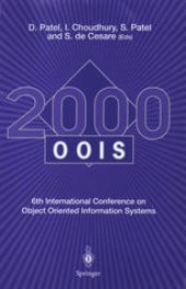 book OOIS 2000: 6th International Conference on Object Oriented Information Systems 18 – 20 December 2000, London, UK Proceedings