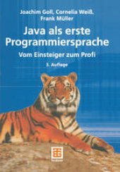book Java als erste Programmiersprache: Vom Einsteiger zum Profi