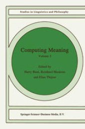 book Computing Meaning: Volume 2