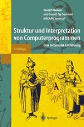 book Struktur und Interpretation von Computerprogrammen: Eine Informatik-Einführung