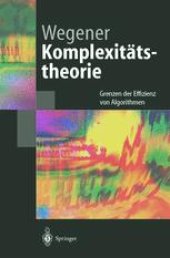 book Komplexitätstheorie: Grenzen der Effizienz von Algorithmen