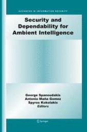 book Security and Dependability for Ambient Intelligence