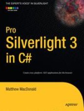 book Pro Silverlight 3 in C#