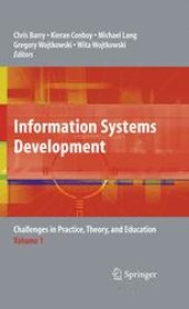 book Information Systems Development: Challenges in Practice, Theory, and Education Volume 1