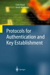 book Protocols for Authentication and Key Establishment