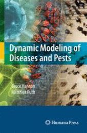 book Dynamic Modeling of Diseases and Pests