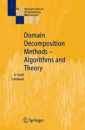 book Domain Decomposition Methods — Algorithms and Theory