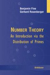 book Number Theory: An Introduction via the Distribution of Primes