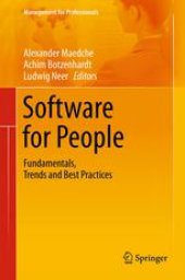 book Software for People: Fundamentals, Trends and Best Practices