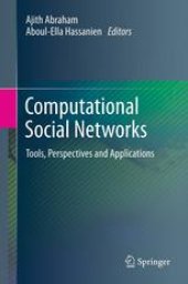 book Computational Social Networks: Tools, Perspectives and Applications