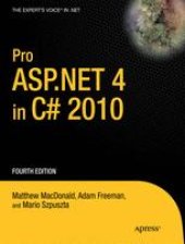 book Pro ASP.NET 4 in C# 2010