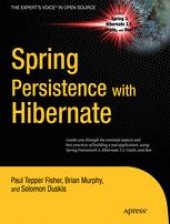 book Spring Persistence with Hibernate