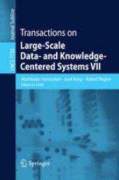 book Transactions on Large-Scale Data- and Knowledge-Centered Systems VII