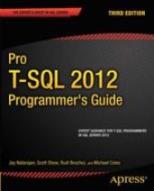 book Pro T-SQL 2012 Programmer’s Guide