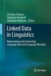 book Linked Data in Linguistics: Representing and Connecting Language Data and Language Metadata