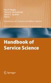 book Handbook of Service Science