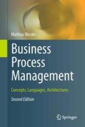 book Business Process Management: Concepts, Languages, Architectures