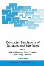 book Computer Simulations of Surfaces and Interfaces