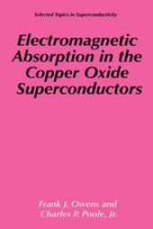 book Electromagnetic Absorption in the Copper Oxide Superconductors