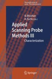 book Applied Scanning Probe Methods III: Characterization