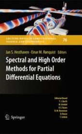 book Spectral and High Order Methods for Partial Differential Equations: Selected papers from the ICOSAHOM '09 conference, June 22-26, Trondheim, Norway