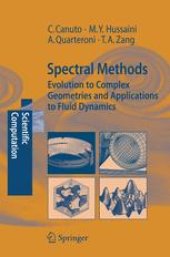 book Spectral Methods: Evolution to Complex Geometries and Applications to Fluid Dynamics