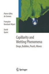 book Capillarity and Wetting Phenomena: Drops, Bubbles, Pearls, Waves