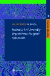 book Molecular Self-Assembly Organic Versus Inorganic Approaches