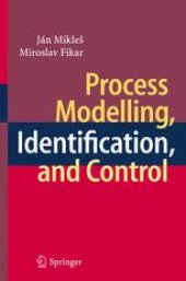 book Process Modelling, Identification, and Control