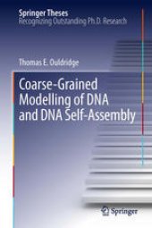 book Coarse-Grained Modelling of DNA and DNA Self-Assembly
