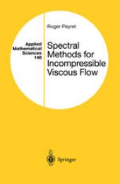 book Spectral Methods for Incompressible Viscous Flow