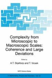 book Complexity from Microscopic to Macroscopic Scales: Coherence and Large Deviations