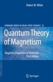 book Quantum Theory of Magnetism: Magnetic Properties of Materials