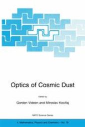 book Optics of Cosmic Dust