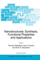 book Nanostructures: Synthesis, Functional Properties and Applications