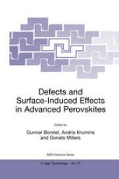 book Defects and Surface-Induced Effects in Advanced Perovskites