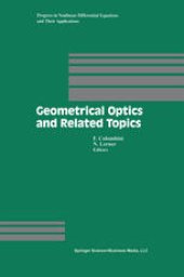 book Geometrical Optics and Related Topics