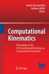 book Computational Kinematics: Proceedings of the 5th International Workshop on Computational Kinematics