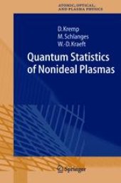 book Quantum Statistics of Nonideal Plasmas