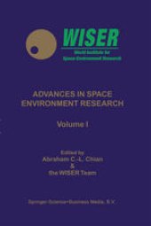 book Advances in Space Environment Research: Volume I