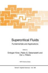 book Supercritical Fluids: Fundamentals and Applications