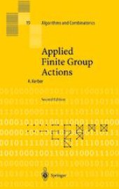 book Applied Finite Group Actions