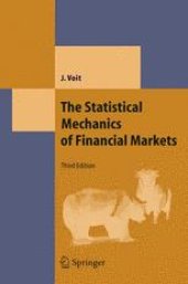 book The Statistical Mechanics of Financial Markets